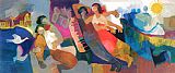 Hessam Abrishami Famous Paintings - Sun Swing